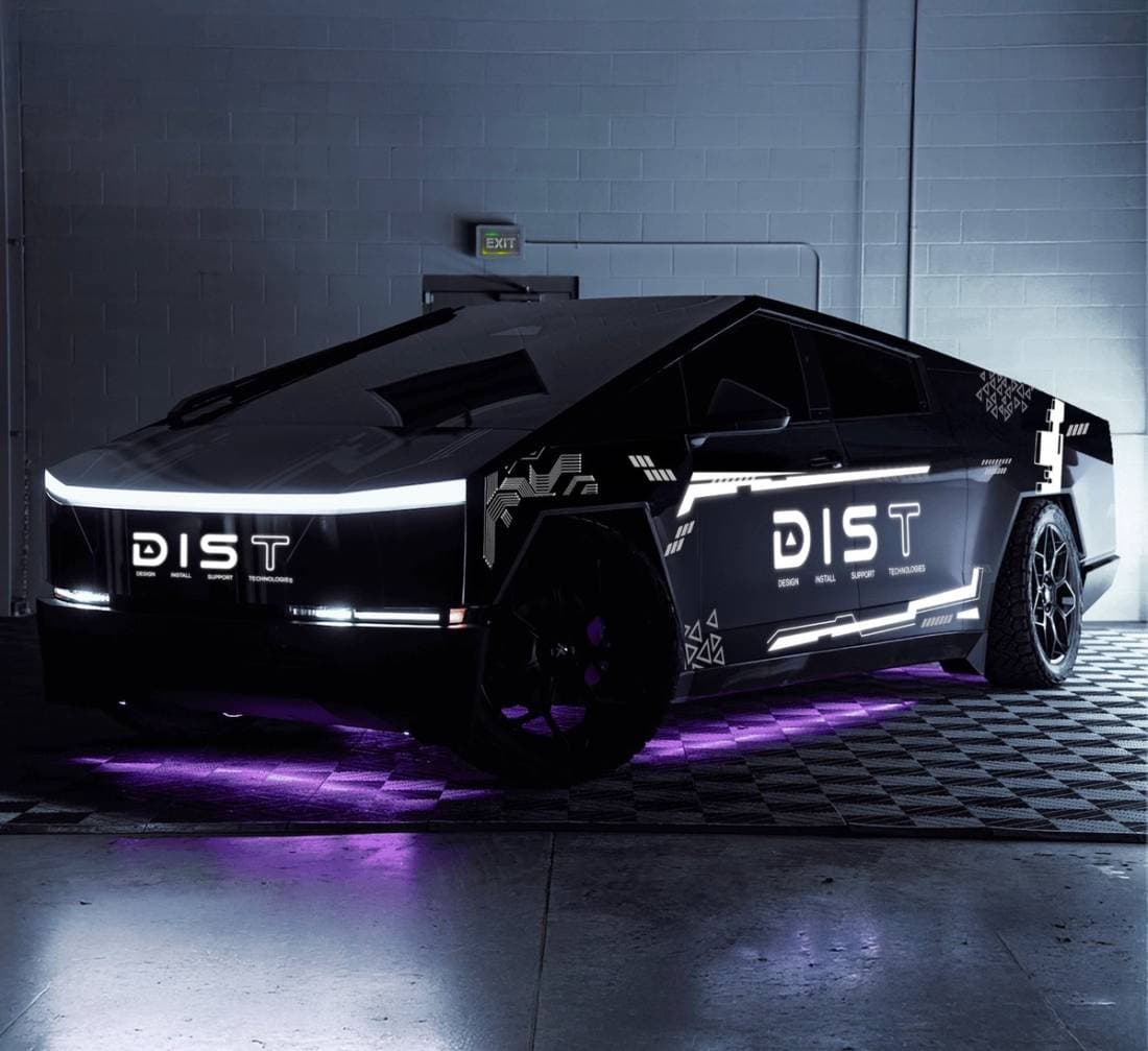 Cybertruck custom build: Vehicle design