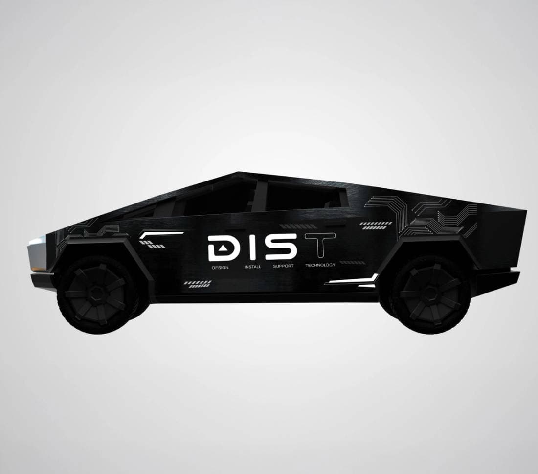 Cybertruck custom build vehicle design by Buzzketing, image 2