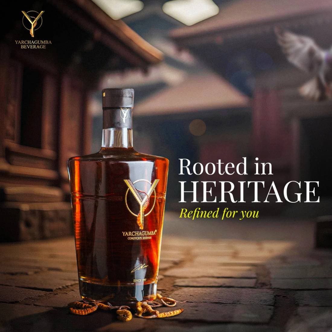 Yarchagumba Whiskey brand & packaging by Buzzketing, image 2